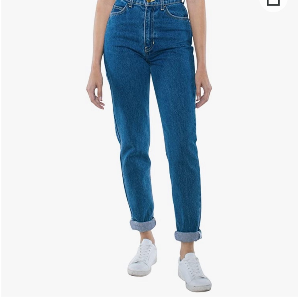 American Apparel High Waisted Jeans Size 24 NWOT